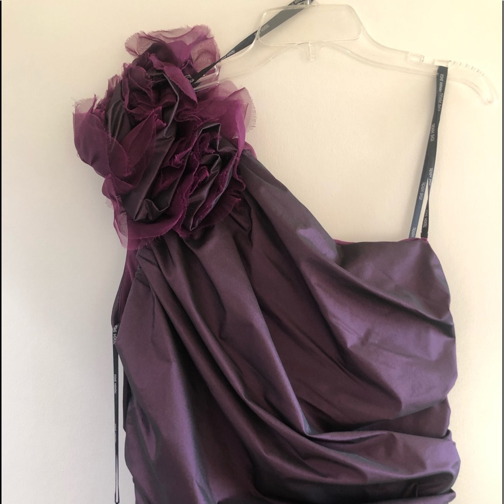 Gorgeous amethyst evening gown!